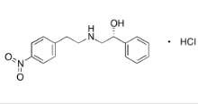 Mirabegron Impurity-A ;(R)-2-((4-nitrophenethyl)amino)-1-phenylethanol Hydrochloride; (αR)-[[[2-(4-nitrophenyl)ethyl]amino]methyl]-benzenemethanol Monohydrochloride | 521284-21-9 ;223673-34-5 free amine