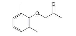Mexiletine EP Impurity B ;1-(2,6-Dimethylphenoxy)propan-2-one  |  53012-41-2