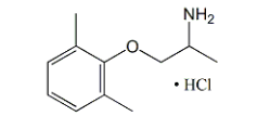 Mexiletine HCl ; (2RS)-1-(2,6-Dimethylphenoxy)propan-2-amine hydrochloride  |   5370-01-4
