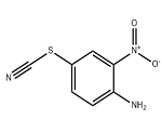2-Nitro-4-thiocyanate aniline;54029-45-7