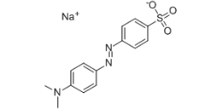 Methyl orange J14:J21 ;Orange III; 4-Dimethylaminoazobenzene-4'-sulfonic Acid Sodium Salt;  |547-58-0