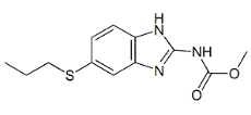 Albendazole ;Methyl 5-propylthio-2-benzimidazolecarbamate  |  54965-21-8
