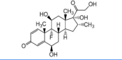 Dexamethasone 6β-Hydroxy Impurity ;(6β,11β,16α)-9-Fluoro-6,11,17,21-tetrahydroxy-16-methylpregna-1,4-diene-3,20-dione  |  55879-47-5