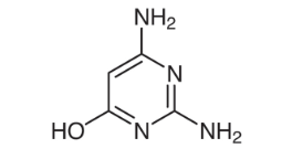 2,4-diamino-6-hydroxy pyrimidine ;2,6-Diamino-4(1H)-pyrimidinone;2,6-Diaminopyrimidin-4-one; 6-Aminoisocytosine |56-06-4