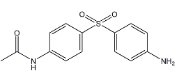 Dapsone N-Acetyl Impurity ;Monoacetyl Dapsone ;N-[4-[(4-Aminophenyl)sulfonyl]phenyl]-acetamide  |   565-20-8