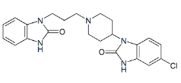 Domperidone ; 5-Chloro-1-[1-[3-(2-oxo-2,3-dihydro-1H-benzimidazol-1-yl)propyl] piperidin-4-yl]-1,3-dihydro-2H-benzimidazol-2-one |  57808-66-9 
