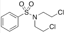 Levocetirizine impurity 6 (N,N-bis(2-chloroethyl)benzenesulfonamide) ; N,N-Bis(2-chloroethyl)benzenesulfonamide;  | 58023-19-1