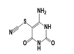 6-amino-5-thiocyanatopyrimidine-2,4(1H,3H)-dione/23126-24-1