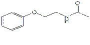 Phenoxybenzamine Impurity A ;N-(1-Phenoxypropan-2-yl)acetamide  |  68157-86-8
