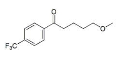 Fluvoxamine EP Impurity D;Fluvoxketone;5-Methoxy-1-[4-(trifluoromethyl)phenyl]pentan-1-one |61718-80-7