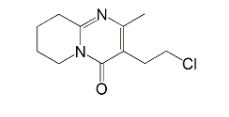Risperidone-C-961 [Impurity-2 (RSP-2)]  ;(3-(2-Chloroethyl)-6,7,8,9-tetrahydro-2-methyl-4H-pyrido-[1,2-a]pyrimidin-4-one)  |63234-80-0