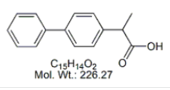 FlurbiprofenEPImpurityA;Biprofen;(2RS)-2-(Biphenyl-4-yl)propanoic acid |6341-72-6