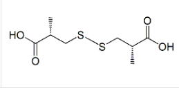 Captopril EP Impurity N ;  3,3′-Disulfanediylbis[(2S)-2-methylpropanoic] acid| 65134-74-9 ;