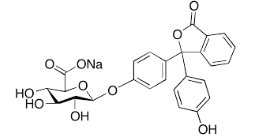 Phenolphthalein ;Sodium (2S,3S,4S,5R,6S)-3,4,5-trihydroxy-6-(4-(1-(4-hydroxyphenyl)-3-oxo-1,3-dihydroisobenzofuran-1-yl)phenoxy)tetrahydro-2H-pyran-2-carboxylate,|6820-54-8