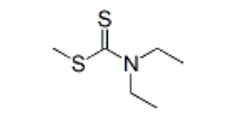 Methyl diethylcarbamodithioate, ;Disulfiram RC 1 ;Methyl diethylcarbamodithioate ;  686-07-7