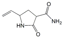 Vigabatrin EP Impurity C ;5-Ethenyl-2-oxopyrrolidine-3-carboxamide ; 71107-19-2