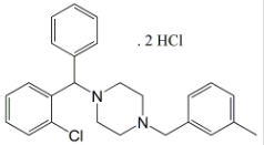 Meclizine ortho-Chloro Isomer (USP) ;1-[(2-Chlorophenyl)(phenyl)methyl]-4-(3-methylbenzyl) piperazine dihydrochloride|713071-37-5
