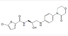 Rivaroxaban Descarbonyl Impurity;5-Chloro-N-[(2R)-2-hydroxy-3-{[4-(3-oxomorpholin-4-yl)phenyl]amino} propyl]thiophene-2-carboxamide |721401-53-2