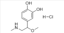 Methoxy adrenaline HCl; 4-(1-methoxy-2-methylamino-ethyl)-pyrocatechol; hydrochloride | 74571-90-7
