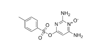 Minoxidil BP Impurity D  6-[[(4-Methylphenyl)sulfonyl]oxy]pyrimidine-2,4-diamine 3-oxide|75105-16-7