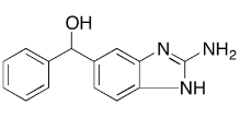 2-Amino-5(6)-[α-hydroxybenzyl]benzimidazole  |  75501-05-2
