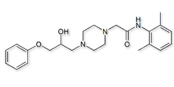 Ranolazine USP RC B ; Ranolazine Desmethoxy Impurity ; N-(2,6-Dimethylphenyl)-4-(2-hydroxy-3-phenoxypropyl)-1-piperazineacetamide |755711-09-2