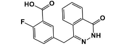 2-Fluoro-5-((4-oxo-3,4-dihydrophthalazin-1-yl)methyl)benzoic acid  ; 2-Fluoro-5-((4-oxo-3,4-dihydrophthalazin-1-yl)methyl)benzoic acid | 763114-26-7