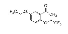 2,5-Bis(2,2,2-Trifluoroethoxy) acetophenone ;1-(2,5-bis(2,2,2-Trifluoroethoxy)phenyl)ethan-1-one|76784-40-2