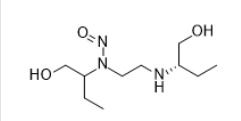 N-Nitroso-Thambutol (mononitroso) ;N-(1-hydroxybutan-2-yl)-N-(2-(((S)-1-hydroxybutan-2-yl)amino)ethyl)nitrous amide  | 78213-39-5