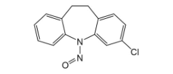 Clomipramine EP Impurity F Nitroso Impurity ;3-Chloro-5-nitroso-10,11-dihydro-5H-dibenzo[b,f]azepine |78213-40-8