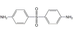 Dapsone ;4-(4-Aminophenylsulfonyl)benzenamine ;4,4'-Diaminodiphenylsulfone  |  80-08-0
