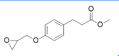 Esmolol Impurity 1 ;methyl 3-(4-(oxiran-2-ylmethoxy)phenyl)propanoate | 81147-94-6