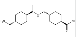 Tranexamic Acid EP Impurity E ;Tranexamic Acid EP Impurity E;(1R,4R)-4-[[(1R,4R)-4-(aminomethyl)cyclohexane-1-carboxamido]methyl]cyclohexane-1-carboxylic acid |82755-59-7