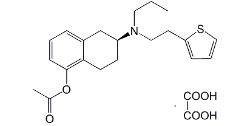 Rotigotine EP Impurity F (Oxalate) ;O-Acetyl Rotigotine Oxalate ;  (6S)-6-[Propyl[2-(thiophen-2-yl)ethyl]amino]-5,6,7,8-tetrahydronaphthalen-1-yl acetate oxalate| 835654-68-7 (Base)