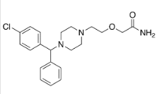 Levocetirizine impurity 8 (2-[2-[4-[(4-chlorophenyl) phenylmethyl] 1-piperazinyl] ethoxy]acetamide)  Synonyms: Cetirizine Amide; 2-[2-[4-[(4-Chlorophenyl)phenylmethyl]-1-piperazinyl]ethoxy]-acetamide;  |  83881-37-2