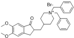: Donepezil Benzyl Bromide ; 1,1-Dibenzyl-4-[(5,6-dimethoxy-1-oxoindan-2-yl) methyl]piperidinium bromide | 844694-85-5