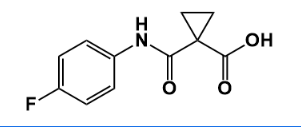 Cabozantinib FCC Impurity; 1-((4-Fluorophenyl)carbamoyl)cyclopropane-1-carboxylic acid| 849217-48-7