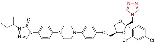 Itraconazole EP Impurity B/ 854372-77-3