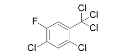 1,5-Dichloro-2-Fluoro-4-(trichloromethyl)benzene ; 2,4-dichloro-5-fluoro-(trichloromethyl)benzene |  86522-88-5