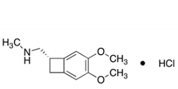 SICBA; (S)-1-(3,4-dimethoxybicyclo[4.2.0]octa-1,3 ,5-trien-7-yl)-Nmethylmethanamine hydrochloride; SICBA; (S)-1-(3,4-dimethoxybicyclo[4.2.0]octa-1,3 ,5-trien-7-yl)-Nmethylmethanamine hydrochloride;  (1S)-4,5-Dimethoxy-1-[(methylamino)methyl]benzocyclobutane hydrochloride | 866783-13-3