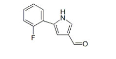 Vonoprazan RC 2 ;Vonoprazan FPPC Impurity ;   5-(2-Fluorophenyl)-1H-pyrrole-3-carbaldehyde | 881674-56-2 ;