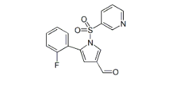 Vonoprazan RC 3 ;Vonoprazan 3-Formyl Impurity ;   5-(2-Fluorophenyl)-1-(pyridin-3-ylsulfonyl)-1H-pyrrole-3-carbaldehyde |881677-11-8 ;