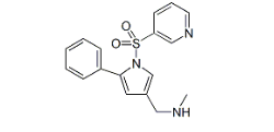 Vonoprazan Desfluoro Impurity ;N-Methyl(5-phenyl-1-(pyridin-3-ylsulfonyl)-1H-pyrrol-3-yl)methanamine | 881732-90-7