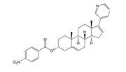 Abiraterone 3-Nitrobenzoate Impurity ;(3R,8R,9S,10R,13S,14S)-10,13-Dimethyl-17-(pyridin-3-yl)-2,3,4,7,8,9,10,11,12,13,14,15-dodecahydro-1H-cyclopenta[a]phenanthren-3-yl 4-nitrobenzoate