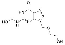 Acyclovir EP Impurity O :9-((2-Hydroxyethoxy)methyl)-2-((hydroxymethyl)amino)-1H-purin-6(9H)-one/2190509-40-9