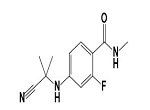 4-(2-Cyanopropan-2-ylamino)-2-fluoro-N-methylbenzamide/915087-32-0