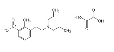 2-methyl-3-nitrophenyl ethyl,nmn-di-n-propylammonium   oxalateY Synonyms:-(2-Methyl-3-nitrophenethyl)-N-propylpropan-1-amine oxalate  |915376-75-9