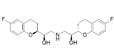SSRS = SRSS isomer; Nebivolol Impurity 28 (SS,RS); (S)-1-((S)-6-fluorochroman-2-yl)-2-(((R)-2-((S)-6-fluorochroman-2-yl)-2-hydroxyethyl)amino)ethan-1-ol  |20299-27-0