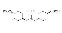 Tranexamic EP Impurity A ; Tranexamic BP Impurity A ;Tranexamic USP Related Compound A ;Tranexamic Acid Dimer ;trans,trans-4,4′-(Iminodimethylene)di(cyclohexanecarboxylic)acid hydrochloride  |  93940-19-3