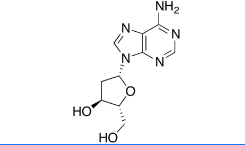 2-DEOXY ADENOSINE FOR CLADRIBINE ;(2R,3S,5R)-5-(6-Amino-9H-purin-9-yl)-2-(hydroxymethyl)tetrahydrofuran-3-ol |958-09-8